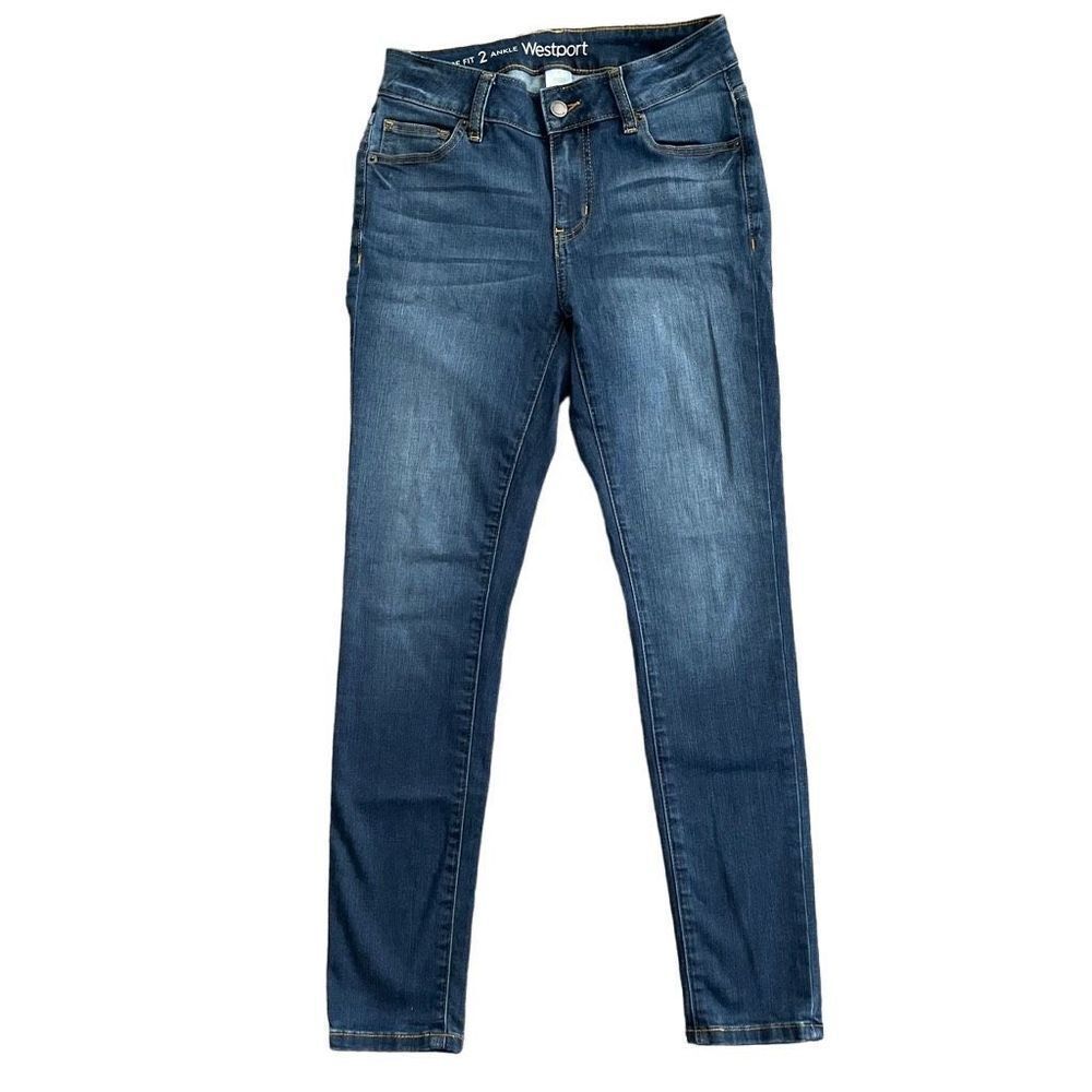 Westport Women's Skinny Jeans - Dark Blue